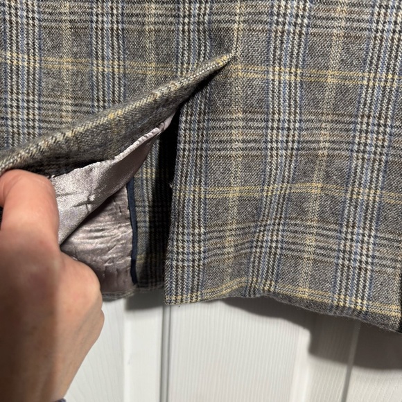 J. Crew Schoolboy Blazer Wool Blend English Tweed Size 16 Academia Preppy - Picture 9 of 15